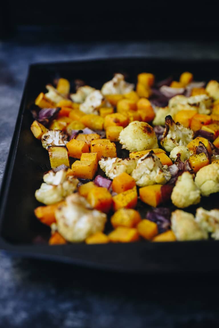 Roasted Vegetables with Tahini Sauce The Healthy Maven