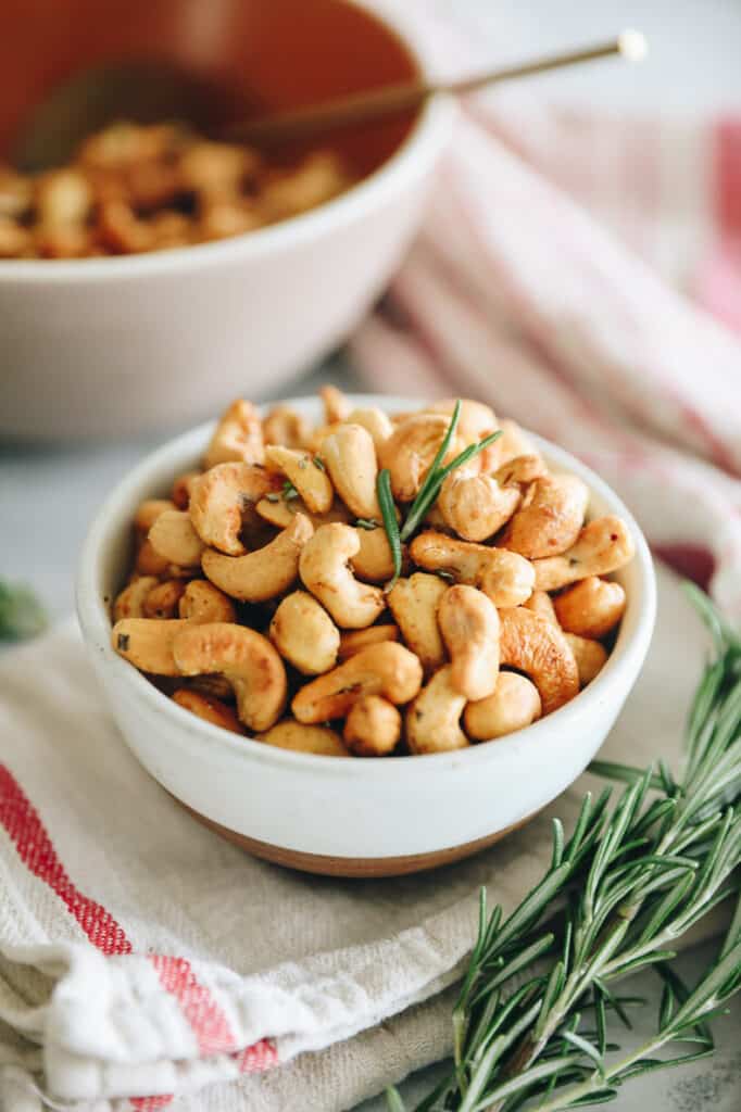 Rosemary Cashew Bar Nuts The Healthy Maven