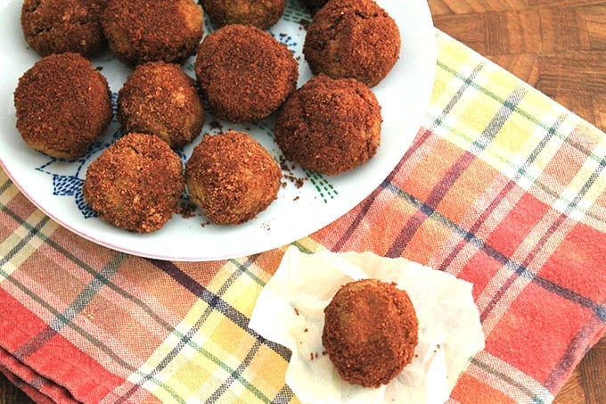 gluten-free pumpkin donut holes
