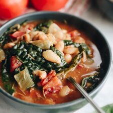 Tuscan White Bean Soup [Ribollita]-image