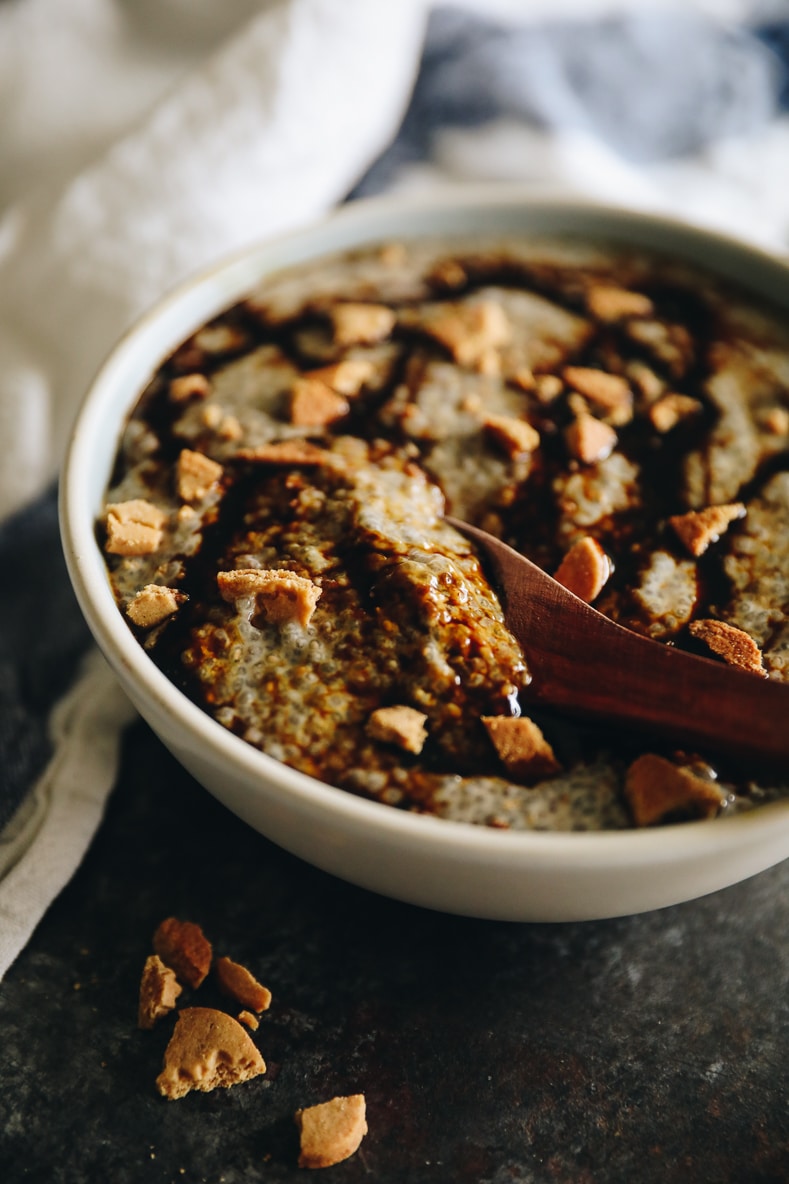 Gingerbread Chia Pudding - Choosing Chia