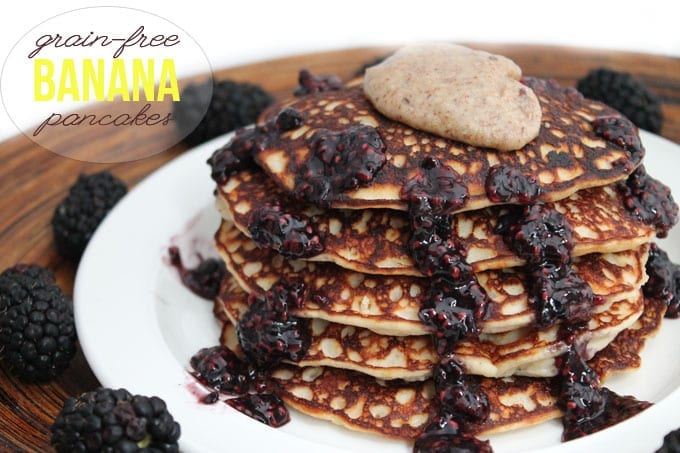 grain-free banana pancakes