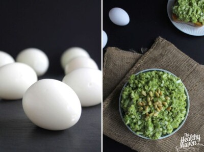 Pesto Egg Salad - The Healthy Maven