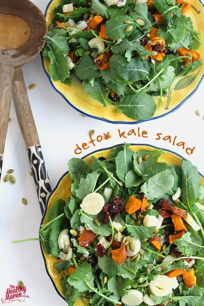 Detox Kale Salad - The Healthy Maven