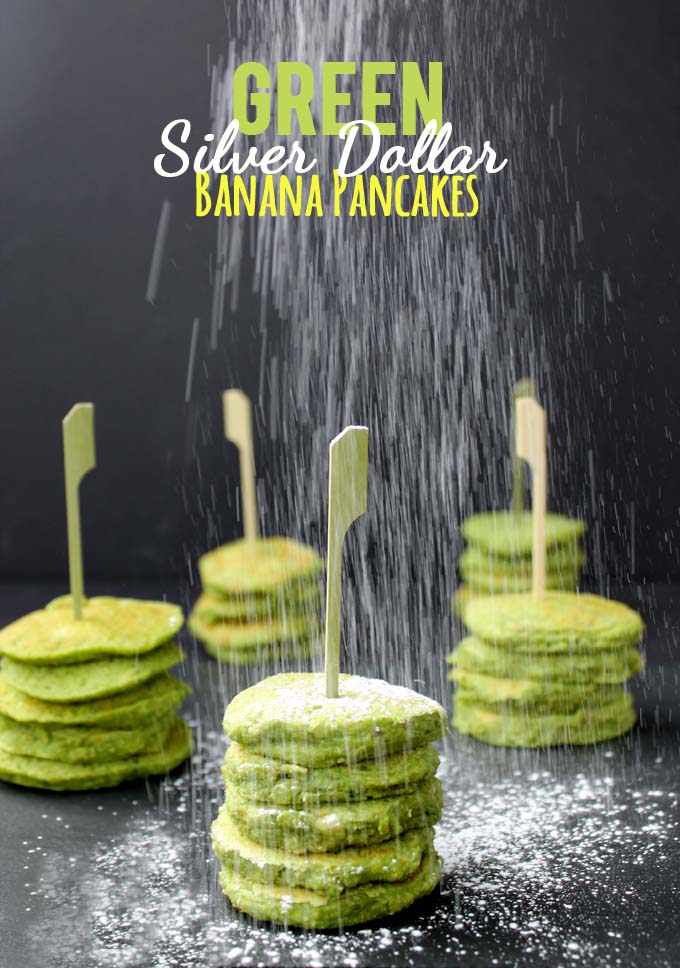 green silver dollar banana pancakes