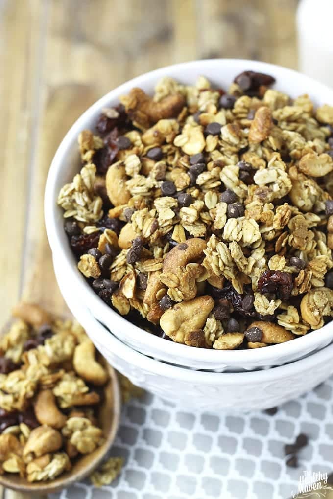 Chocolate Cherry Granola The Healthy Maven