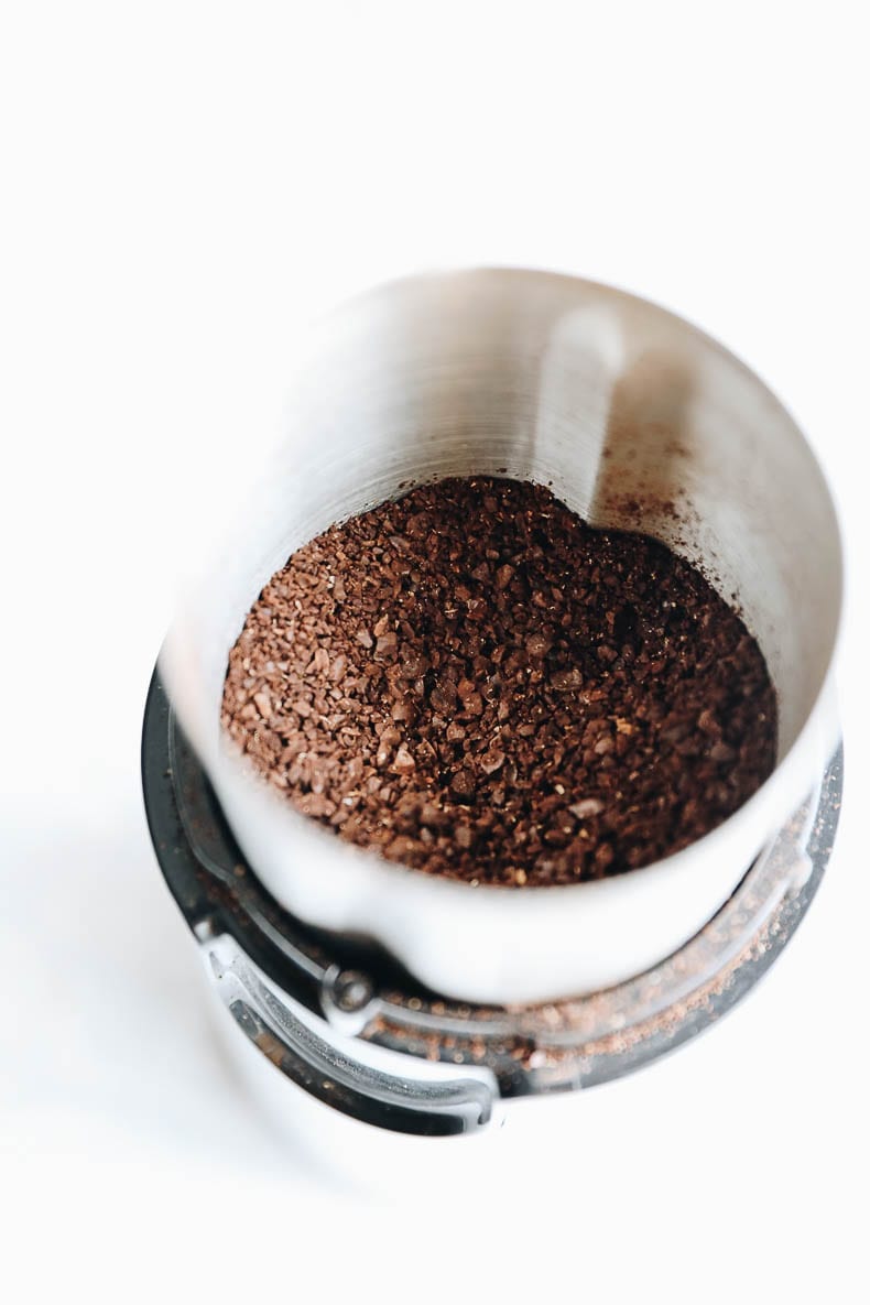 Step 1: Grind Beans for Cold Brew Coffee