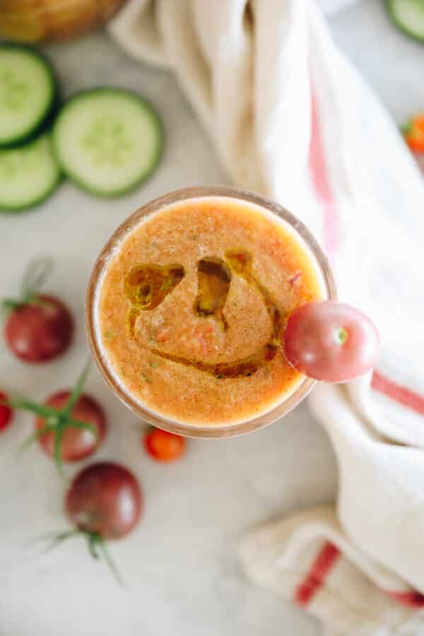 Easy Gazpacho Soup Recipe The Healthy Maven