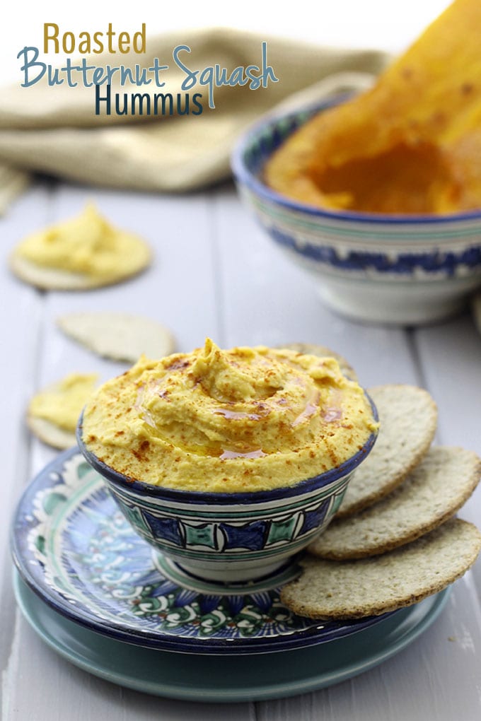 Roasted Butternut Squash Hummus The Healthy Maven