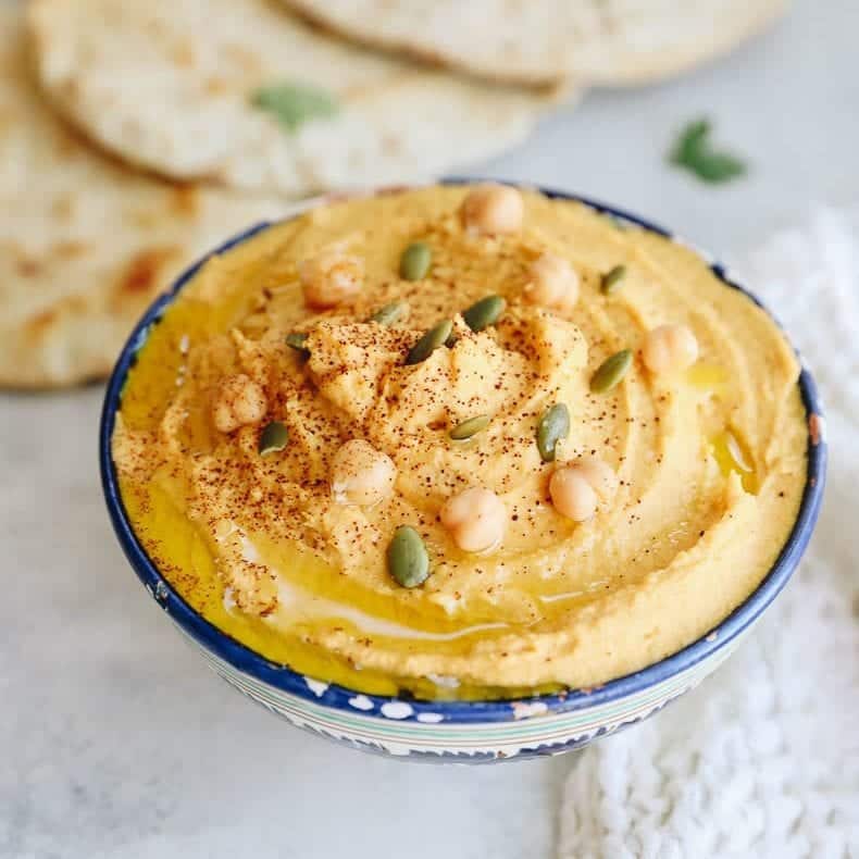 Roasted Butternut Squash Hummus The Healthy Maven