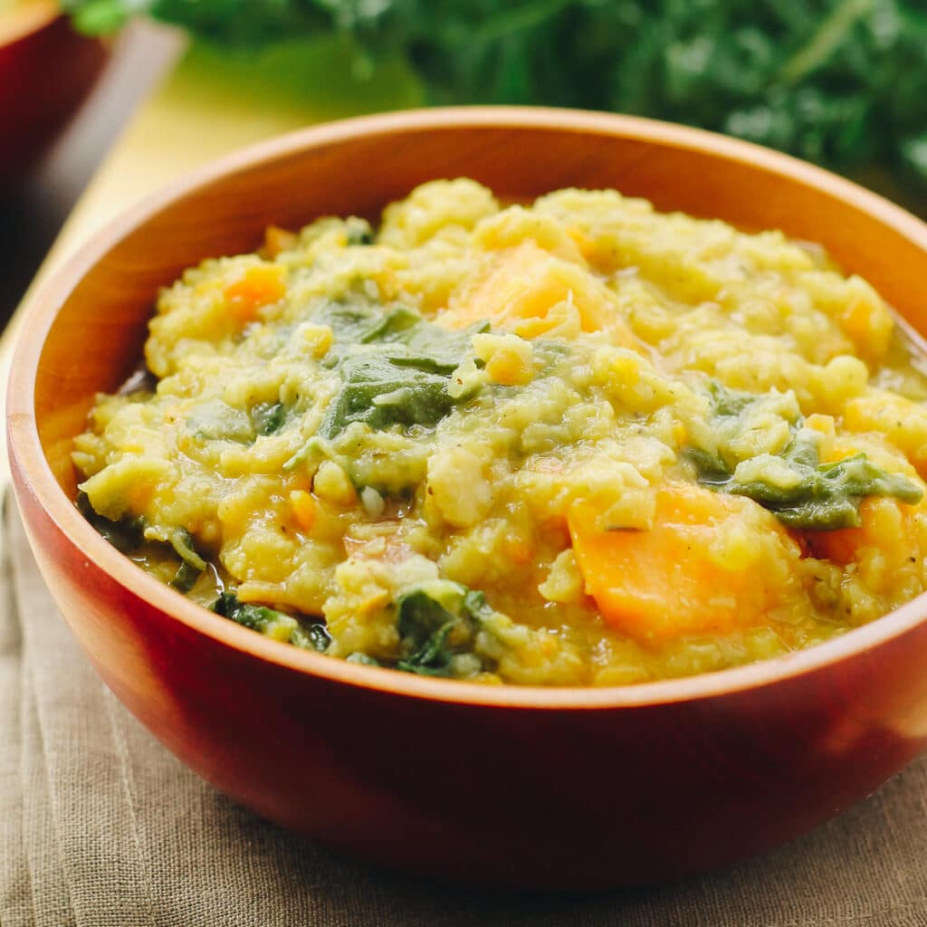 Hearty Lentil & Swiss Chard Soup