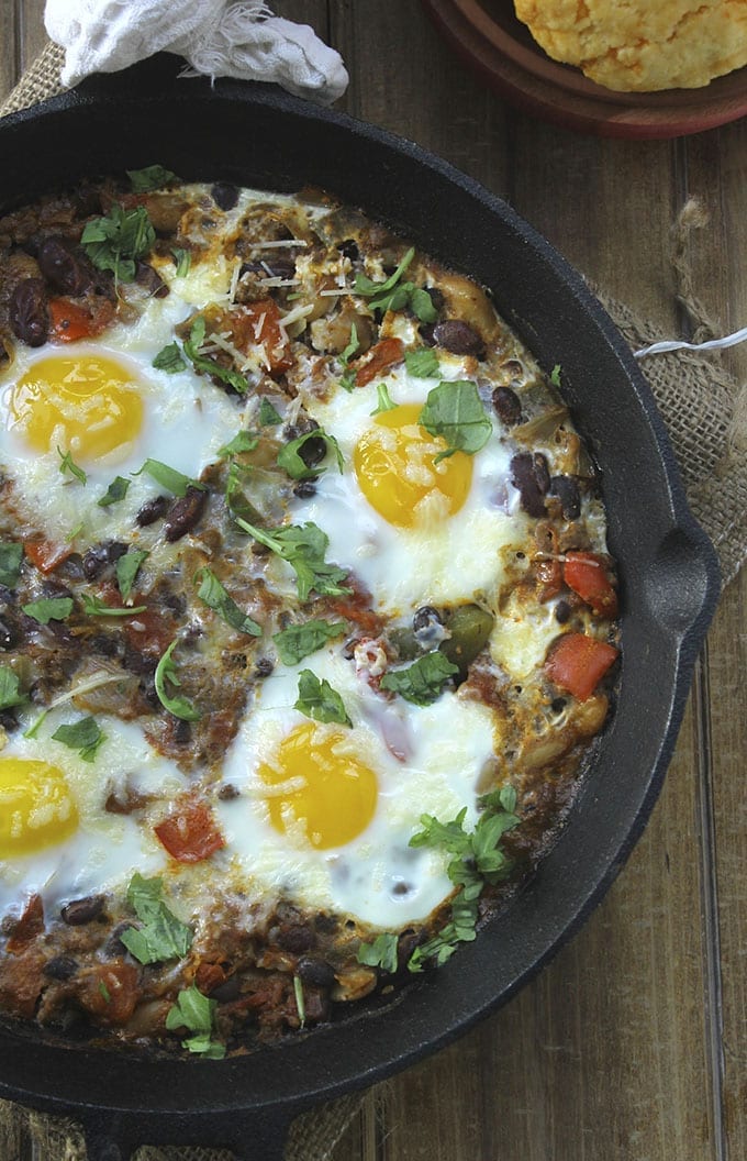 Baked Chili Shakshuka The Healthy Maven
