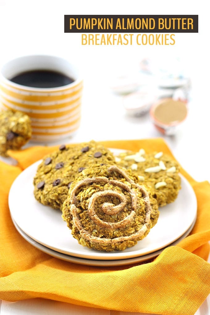 Pumpkin Almond Butter Breakfast Cookies The Healthy Maven