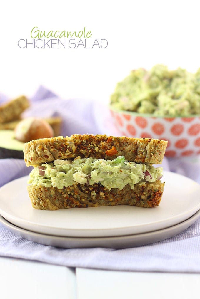 Guacamole Chicken Salad The Healthy Maven