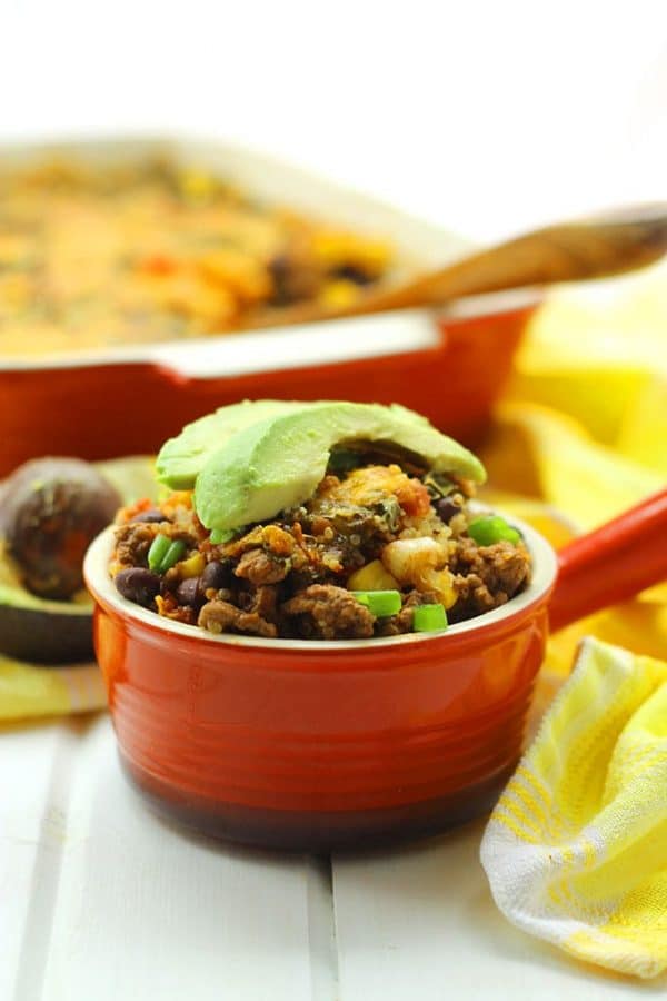 Quinoa Taco Casserole The Healthy Maven