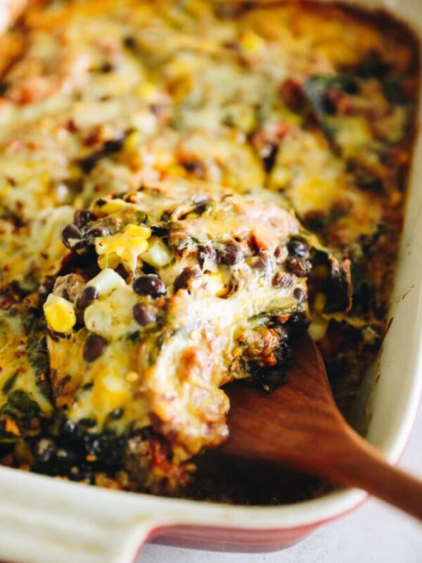 Quinoa Taco Casserole The Healthy Maven