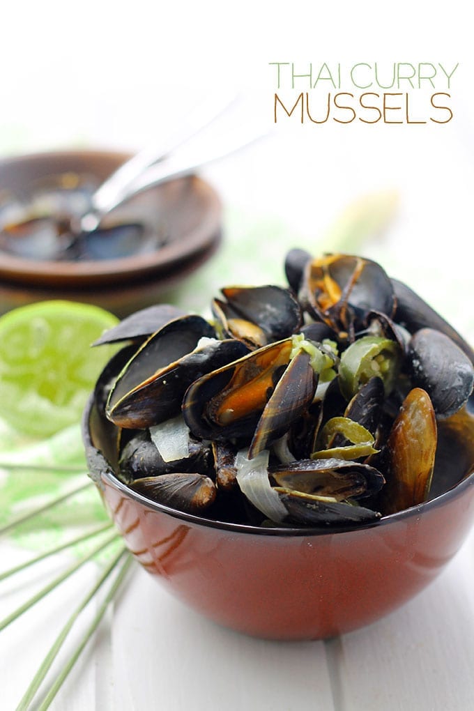 Thai Curry Mussels The Healthy Maven