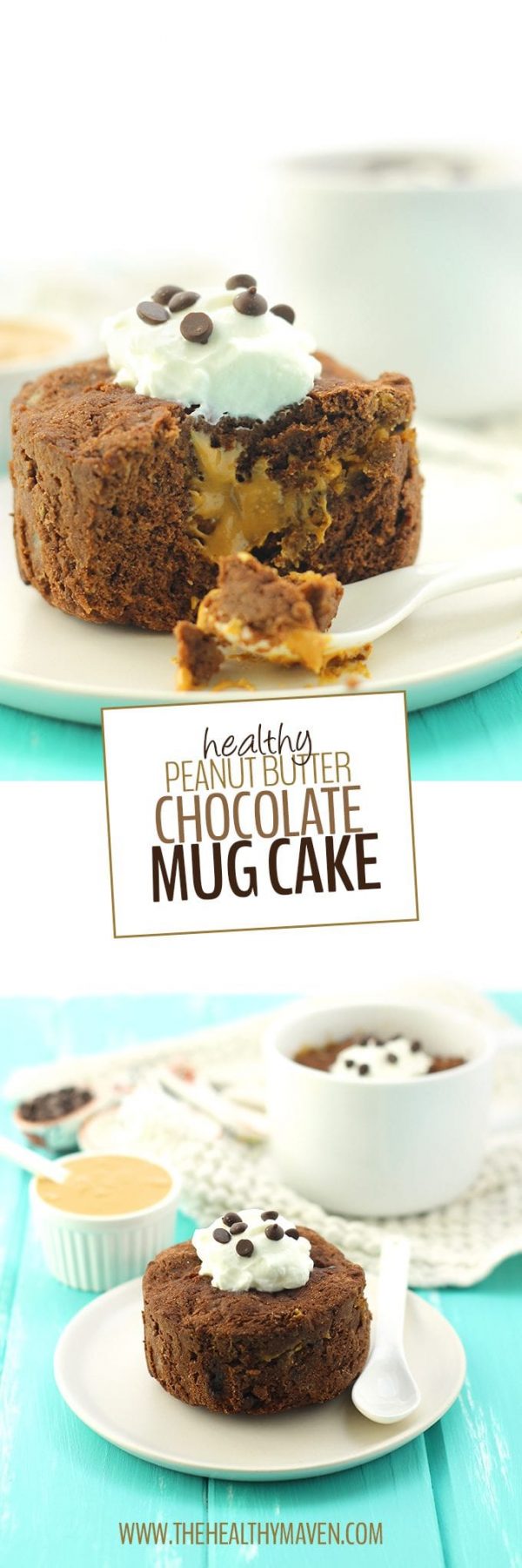 Healthy Peanut Butter Chocolate Mug Cake The Healthy Maven