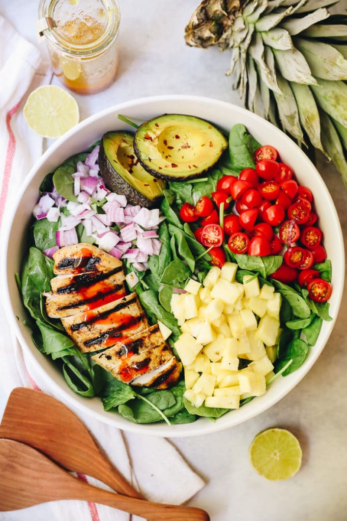 Tropical Sriracha Chicken Salad The Healthy Maven
