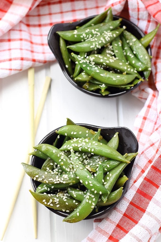 snap pea salad sesame snap pea salad - Back Porch Paleo