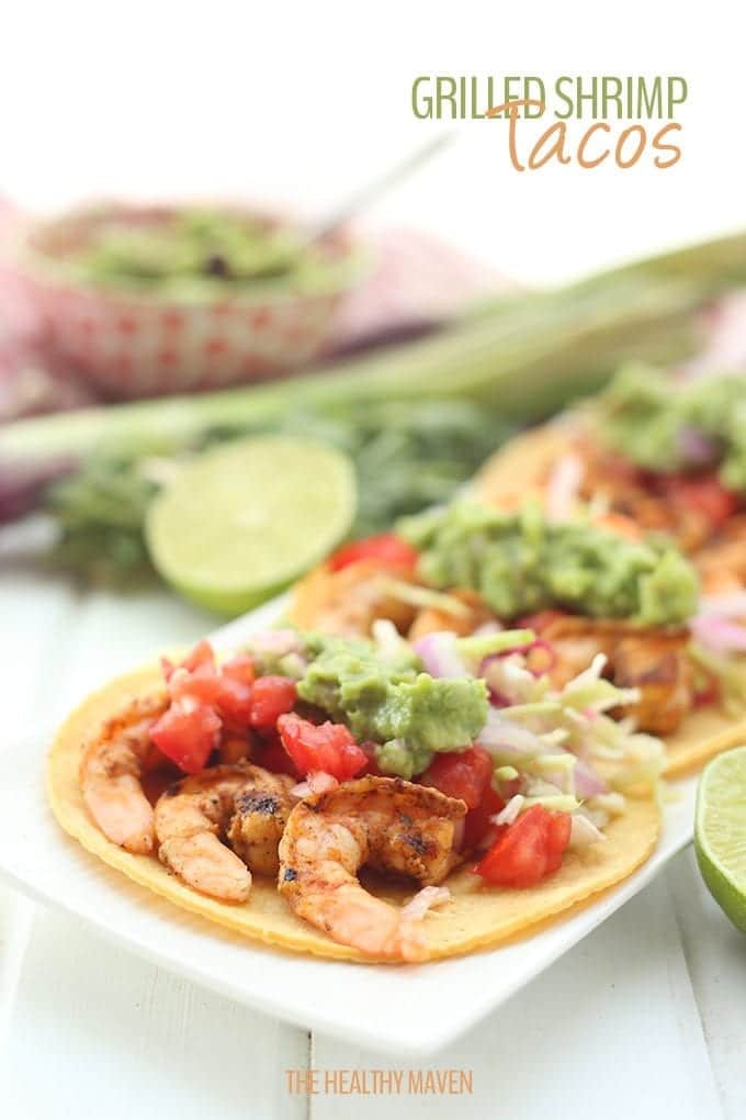 Spicy Grilled Shrimp Tacos 