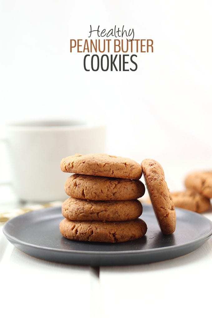 A recipe and video for Healthy Peanut Butter Cookies made with just 3 simple ingredients and in only 1 bowl! These cookies are ready to eat in under 20 minutes. Healthy snacking doesn't get easier than this!