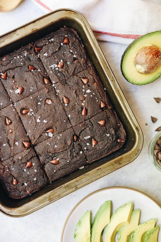 Flourless Avocado Brownies The Healthy Maven
