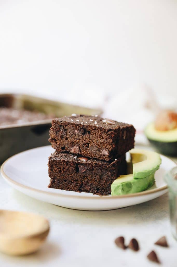 Flourless Avocado Brownies The Healthy Maven