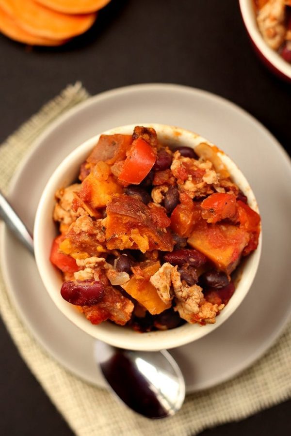 Sweet Potato Turkey Chili The Healthy Maven