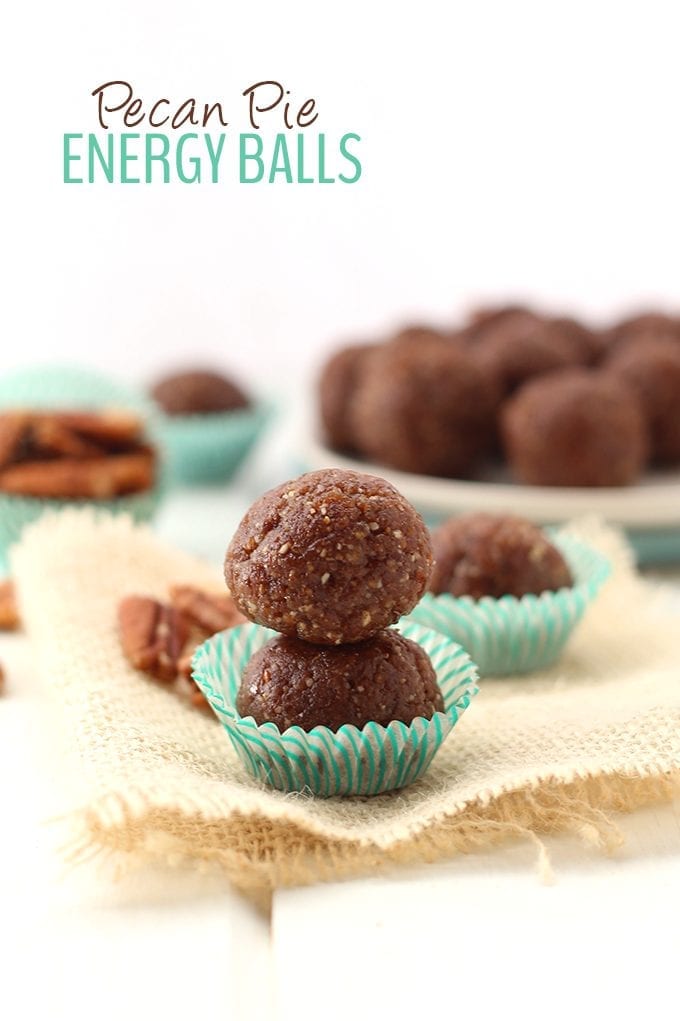 Want the delicious taste of Pecan Pie without having to turn on your oven? Try these healthy 3-ingredient Pecan Pie Energy Balls that are ready in minutes and perfect for healthy snacking on the run.