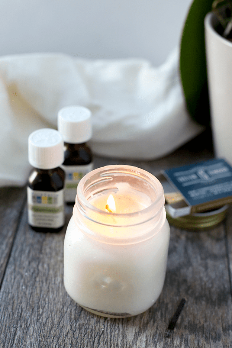 How to Make Candles at Home [w/ Essential Oils] The Healthy Maven