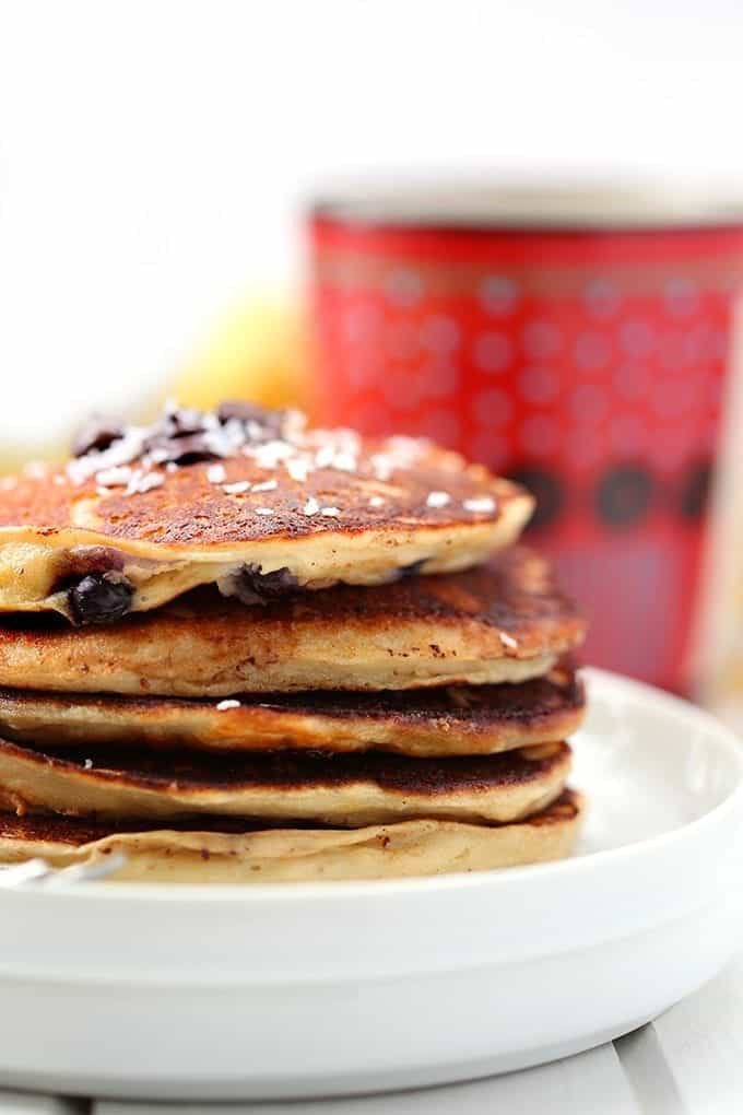 Kick your mornings off with an extra dose of protein with these healthy and customizable protein pancakes. I've got the base and you've got the creativity to make these pancakes exactly how you like them!