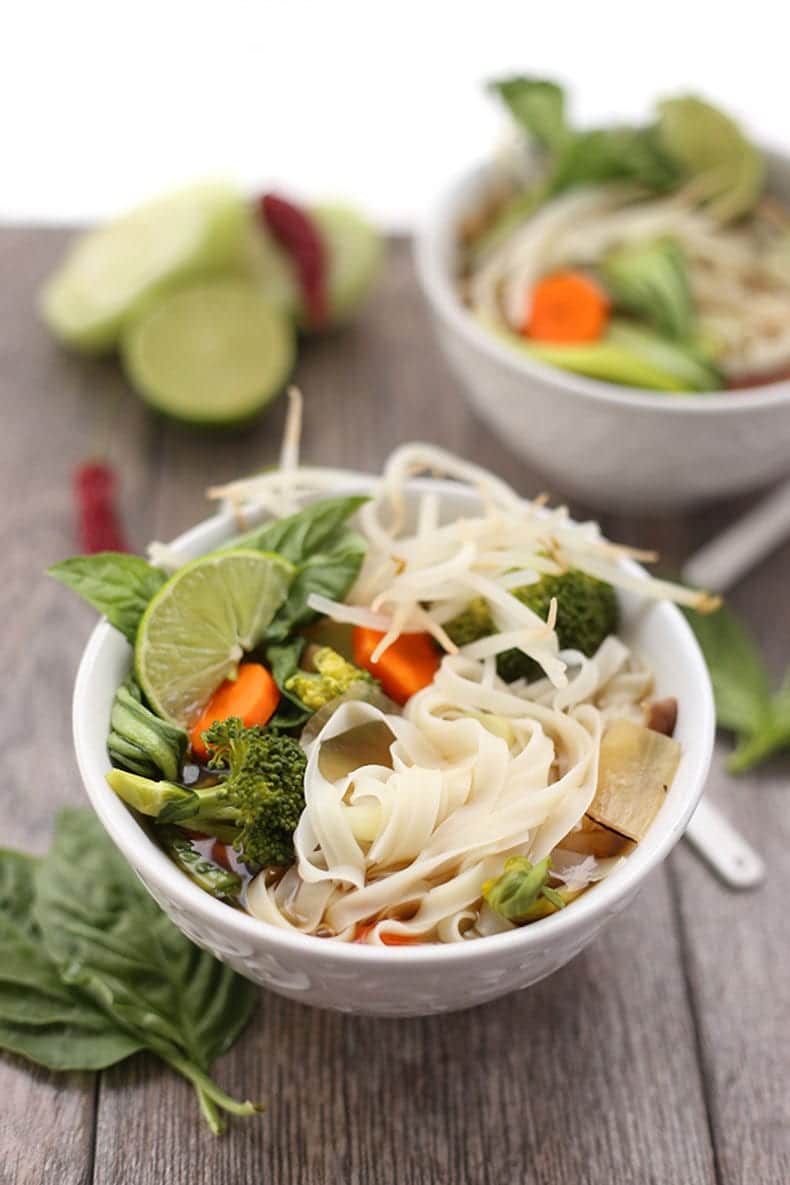 Vegetarian Pho Recipe [Easy + Delicious] - The Healthy Maven