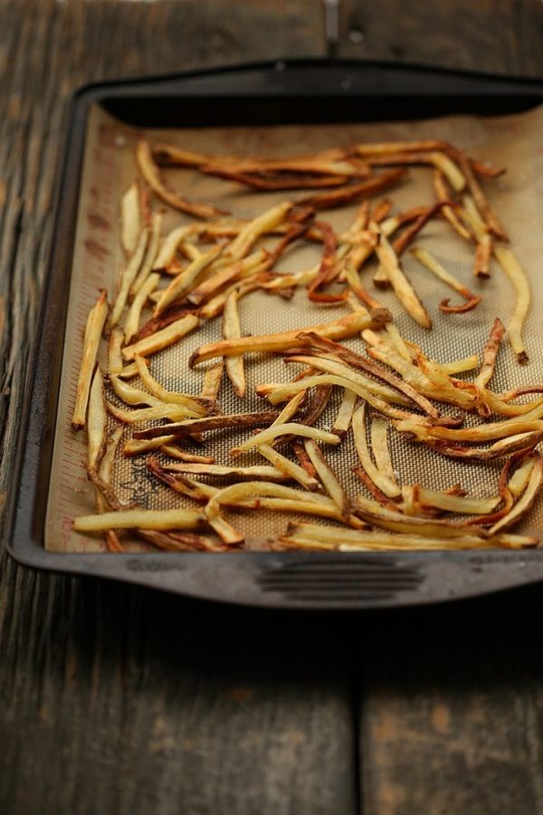 Fries Cook How To Make Crispy Baked French Fries - The Healthy Maven