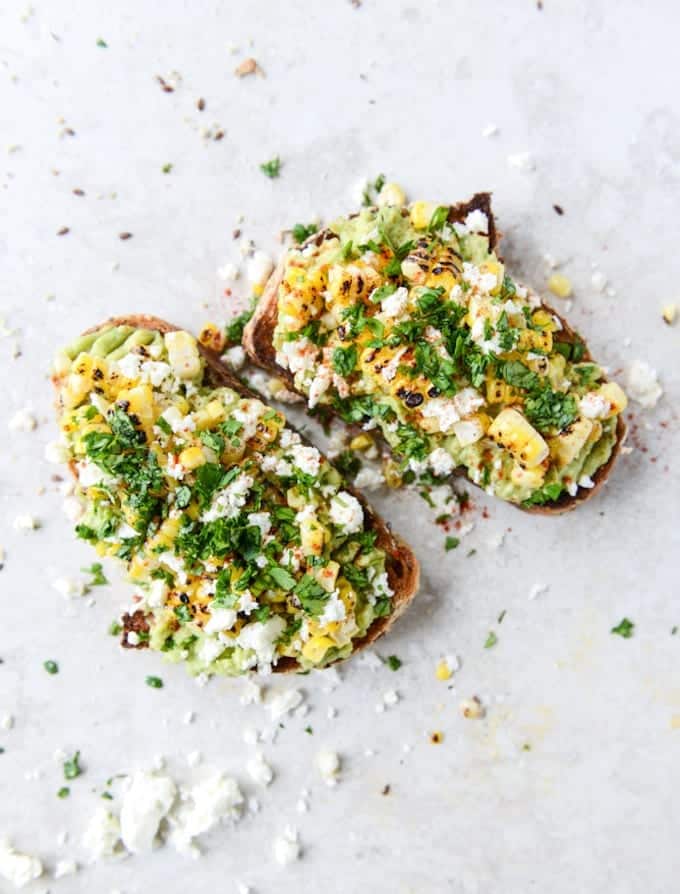 avocado-toast-corn-I-howsweeteats.com-5