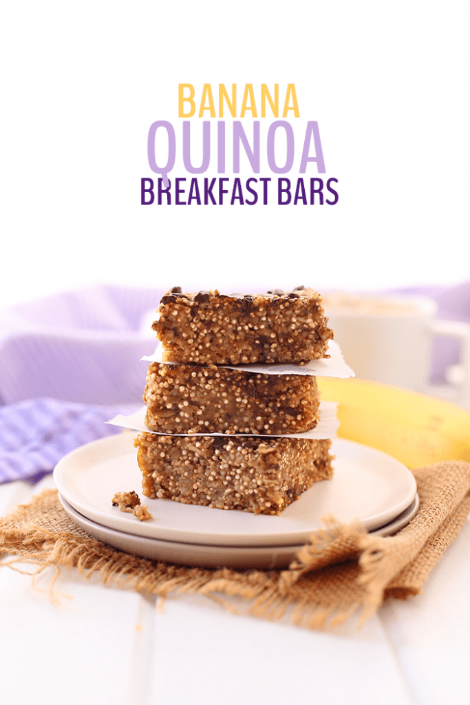 Banana Quinoa Breakfast Bars The Healthy Maven