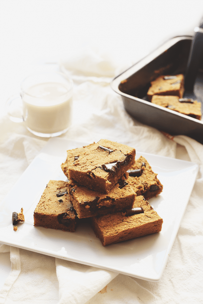 Healthy Chickpea Blondies The Healthy Maven