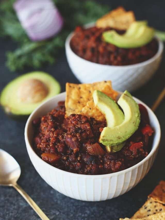 The Best Quinoa Chili The Healthy Maven