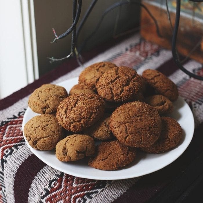 Healthier Ginger Molasses Cookies The Healthy Maven