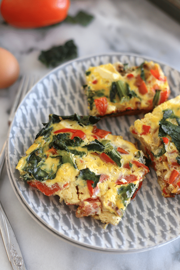 Easy Veggie Egg Bake [Great for Brunch!] The Healthy Maven