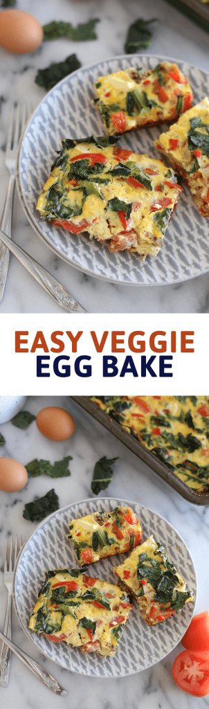 Easy Veggie Egg Bake - The Healthy Maven