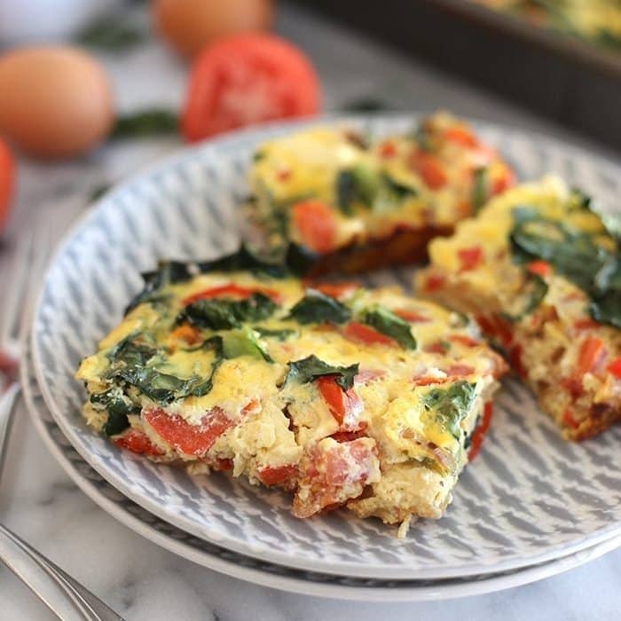 Easy Veggie Egg Bake [Great for Brunch!] - The Healthy Maven