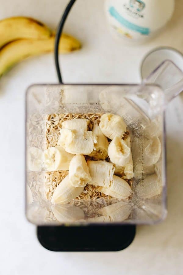 Banana Oatmeal Pancakes [In The Blender!] The Healthy Maven