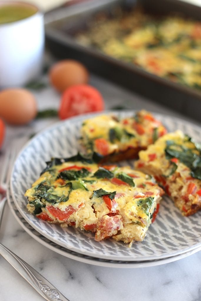 Easy-Veggie-Egg-Bake