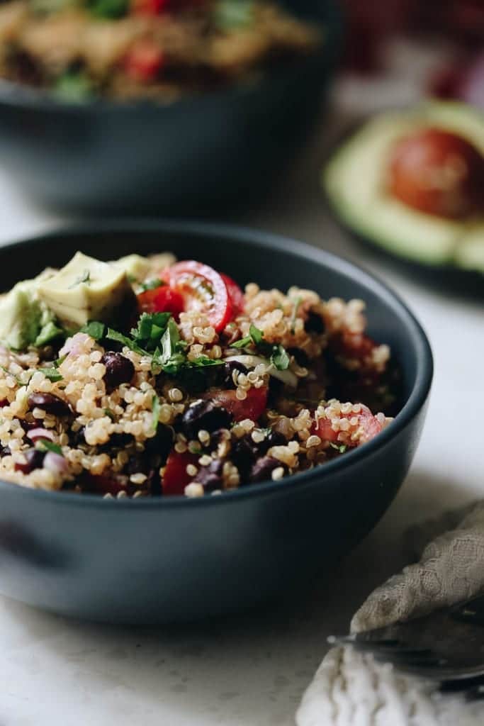Quinoa Taco Salad The Healthy Maven