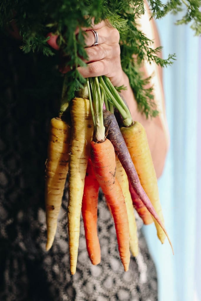 Roasted Maple Dijon Carrots The Healthy Maven