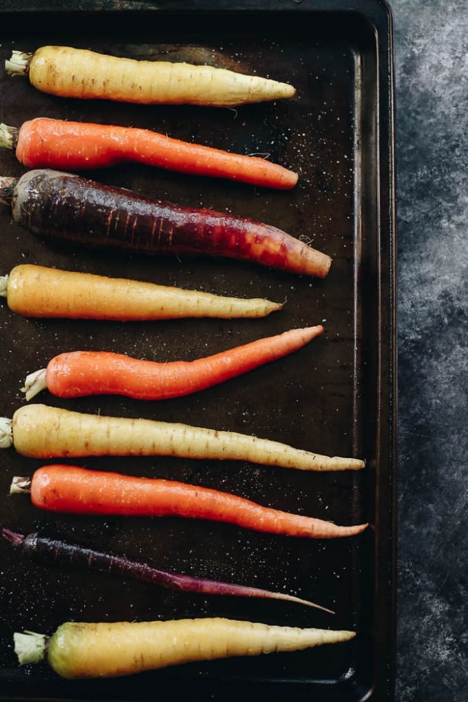 Roasted Maple Dijon Carrots The Healthy Maven