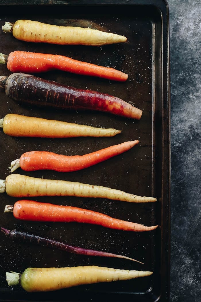 You'll find the perfect side dish recipe in these Roasted Maple Dijon Carrots. Marinate and roast to perfection to make dinner easier and healthier every night of the week.