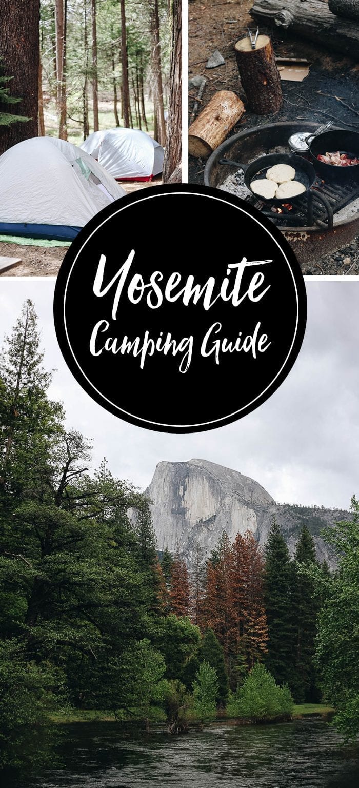 Planning a camping trip to Yosemite? Here's everything you need to know before camping in Yosemite, including where to stay, go and eat!