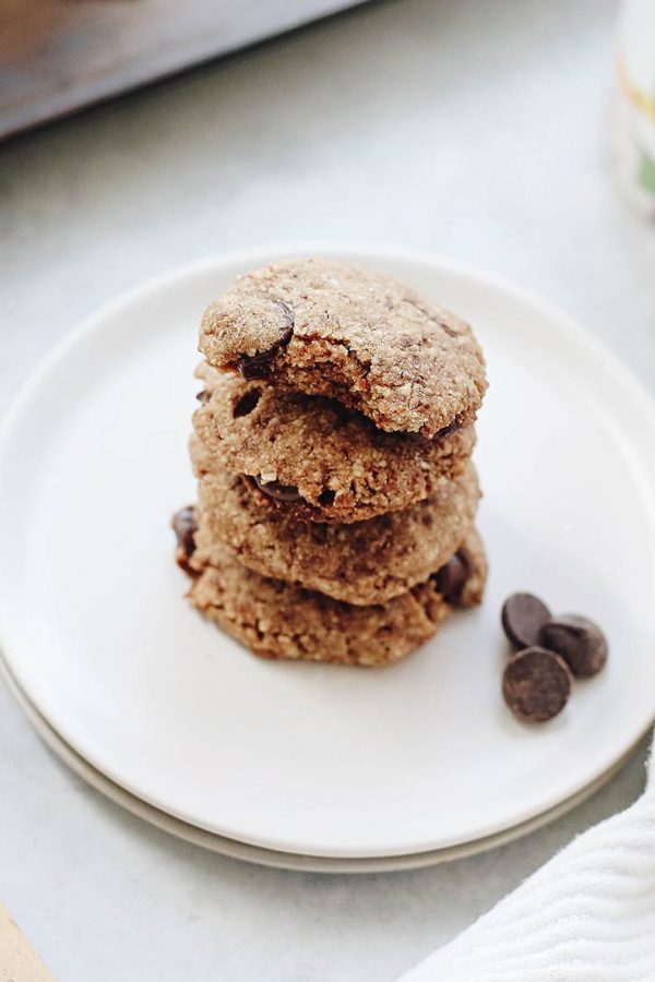 Healthy High Fiber Chocolate Chip Cookies The Healthy Maven
